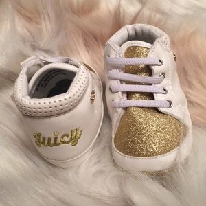 Juicy Couture 3 Month Baby Girl shoes.